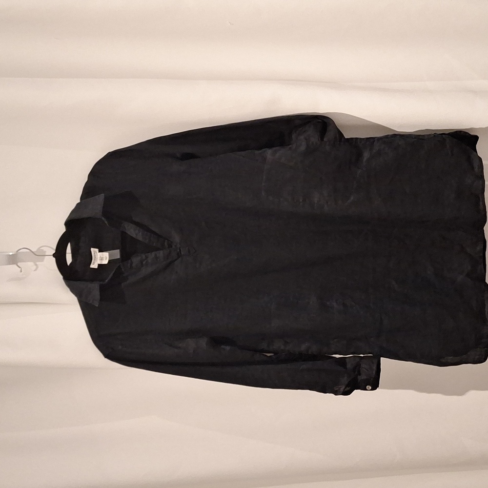 Artisan Ny Elegant Black Long Sleeve Dress